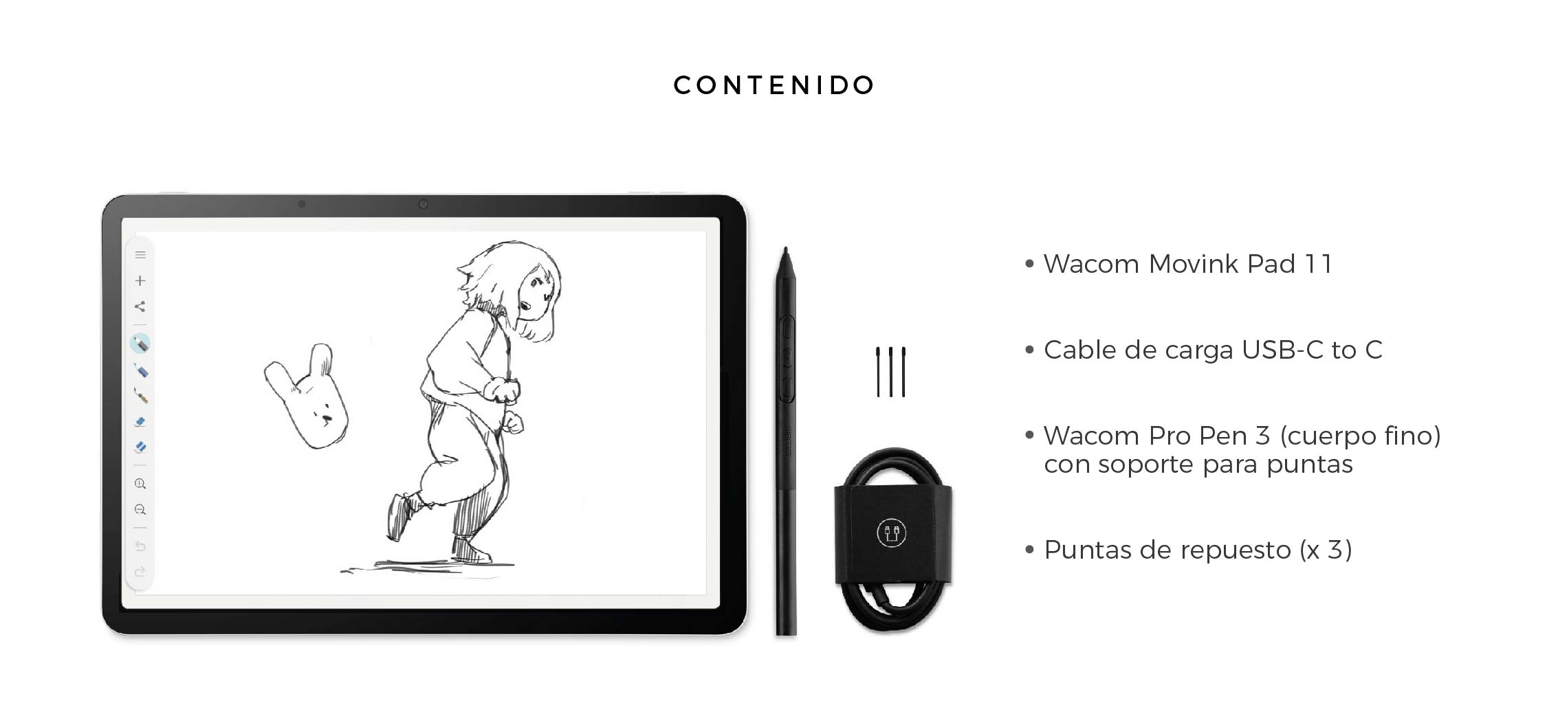 Tablet Pad Wacom Movink 11